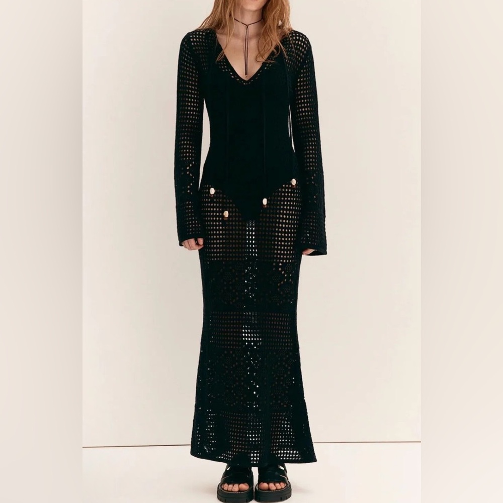 H&M Crochet Dress
